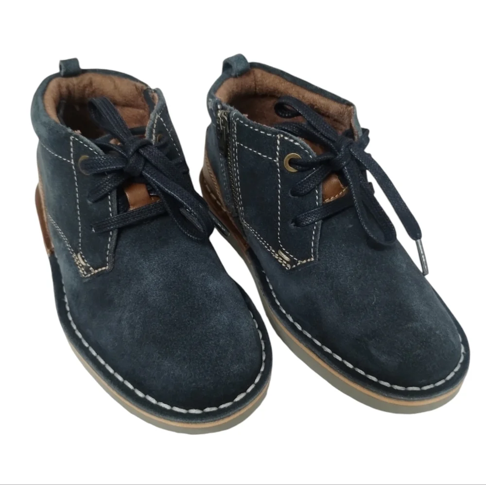 Florsheim Unisex-Child Navigator Dress‎ Casual Chukka Boot Child Kids size 11M •